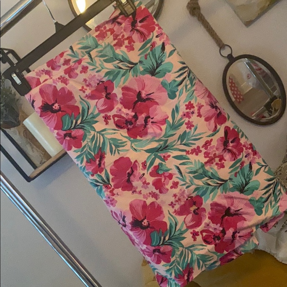 JCrew Pencil Skirt Floral Print